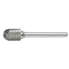 Radnor 64007181 Sc-1Sc 14" X 5/8" Cylindrical (Radius End) Shape Single Cut Carbide Burr