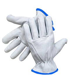 Radnor 64057486 Natural Premium Grain Goatskin Unlined Drivers Gloves, Size X-Large