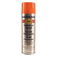 Rust-Oleum? 2255838 High Performance V2100 System Enamel Aerosol, 14 Oz Can, Fluorescent Orange Paint