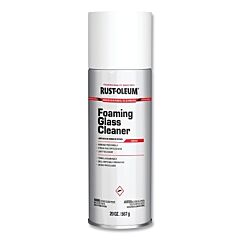 Rust-Oleum? 381658 Glass Cleaner, 20 Oz, Aerosol Can, Foaming