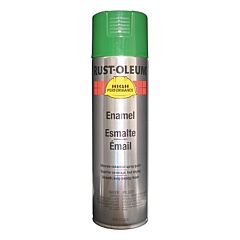 Rust-Oleum? V2134838 High Performance V2100 System Enamel Aerosol, 15 Oz Can, Bright Green, Gloss Paint