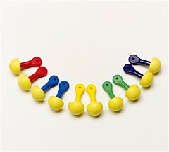 3M 321-2200 E-A-R Express Pod Plugs Uncorded Earplugs Assorted Color Grips In Pillow Pack