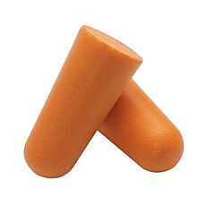 Jackson Safety 67210 H10 Disposable Earplugs, Polyurethane Foam, Uncorded