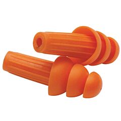 Jackson Safety 67220 H20 Reusable Earplugs, Tpe, Orange, Uncorded