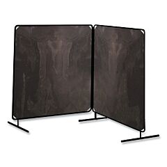 Tillman 6002068 Arcshield? Portable Welding Screen, 6 Ft X 8 Ft, 14 Mil Vinyl/Tubular Steel Fr, Gray Transparent/Blk Fr, 2 Panels