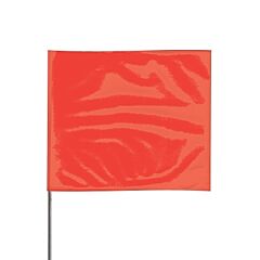 Presco 2318Rg Stake Flags, 2 In X 3 In, 18 In Height, Red Glo
