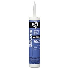 Dap 8643 All-Purpose 100% Silicone Rubber Sealants, 10.1 Oz , Aluminum