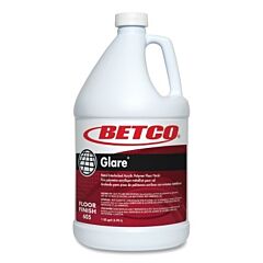 Betco 6050400 Glare? Floor Finish, 1 Gal, Bottle, White, Mild Scent