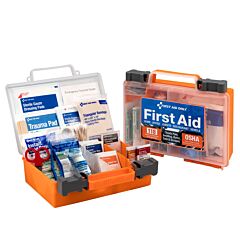 First Aid Only 91063 25 Person Bulk Clear Front, 118 Pieces, Plastic Case, Osha Compliant