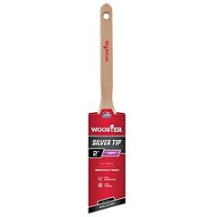 Wooster 52220030 Silver Tip Paint Brushes, 3 In W, Polyester, Wood Handle