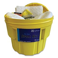Spilfyter 322020 Overpack Spill Kit, 20 Gal Lab Pack, Oil Only