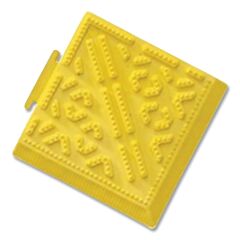 Notrax 520K0066Yl Cushion-Lok Corner And Ramp For Interlocking Tiles, 520, 7/8 In X 6 In W X 6 In L, Corner, Yellow