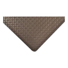 Notrax 979S0312Bl Saddle Trax Anti-Fatigue Mat, 979, 1 In X 3 Ft W X 12 Ft L, Redstop Non-Slip Backing/Unifusion Pvc Foam/Vinyl Top, Black