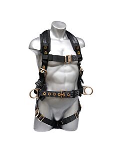 Elk River 97103 Onyx Ps Full Body Harness Quick Connect, 3 D-Rings, Size Large