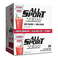 All Sport 10122542 Zero Drink Mix Powder Sticks, Sonic Cherry Limeade