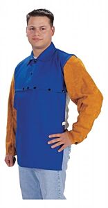 Tillman 92213X 3X Blue Cape With Leather Sleeves