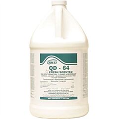 Questvapco 356415 Qd-64 One Step Germicidal, Fresh, Case Of 4 - 1 Gallons