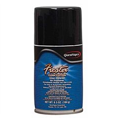 Questvapco 396001 Fiesta Metered Air Freshener, Clean Cotton, Case Of 12 - 6.5 Oz Aerosol Cans