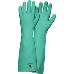 Mcr Safety 5350L Memphis Nitri-Chem Unsupported Nitrile Gloves, 22 Mil, Unlined, Large