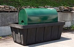 Eagle 16-275 275 Gallon Tank Spill Unit - Black No Drain