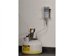 Justrite 28151 Wall Bracket Kit With Stainless Connector To Relocate The Hplc Coalescing/Carbon Filter