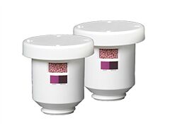 Justrite 28223 Color Changing Activated Carbon Cartridge Replacement For Aerosolv Standard Or Super System, Pk/2