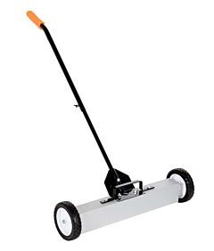 Vestil Mfsr-24 Aluminum Magnetic Sweeper Handle Release 32" X 28" X 31" 30 Lb. Capacity, Silver