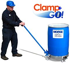 Morse 24-Ss Clamp+Go Dolly Handle (Patented Design) , Type 304 Stainless Steel, Detachable & Adjusts For 2" To 3" Dolly Sidewall. Us Patent #Us8424886
