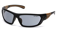 Pyramex Chb220D Carhartt Carbondale Safety Glasses, Black/Tan Frame, Gray Lens