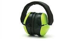 Pyramex Pm8031 Earmuffs Hi-Vis Lime Earmuff - Nrr 26Db - Individually Packaged, 1 Each