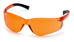 Pyramex S2540S Ztek Safety Glasses, Orange Frame, Orange Lens