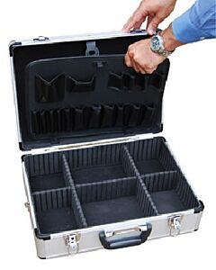 Vestil Case-1814 Aluminum Carrying Case 18" X 14" Silver