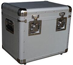 Vestil Case-L Aluminum Large Storage Case Silver