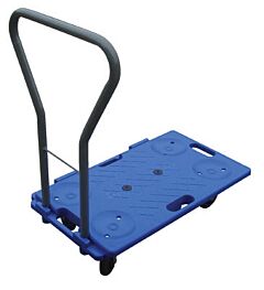 Vestil Pcs-Hdl Plastic Interlocking Dolly Handle Attachment Dark Gray