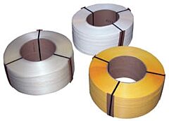 Vestil St-38-9X8-Wh Polypropylene Strapping 3/8" Width 12,900 Ft. 9" X 8" Core White