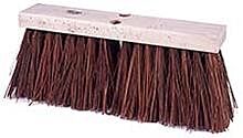 Weiler 44873 Street Broom, 16 In Hardwood Block, 6-1/4 In Trim, Bass/Palmyra Blend, 12 Kit