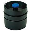 Zefon 37Mmh-3-Cf Housing, Cassette, 37Mm, 3 Pc, Standard Conductive, Black, Box Of 50