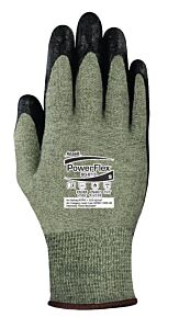 Ansell Activarmr 80-813 Cut Resistant Gloves, Size 7, Black