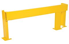 Vestil Armg-24 Steel Adjustable Width Rack Guard 65-5/8 In. X 10-9/16 In. X 24-9/16 In. Yellow