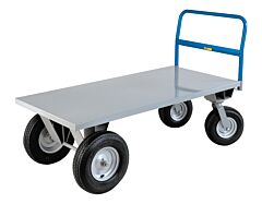 Little Giant Bb2448B High-Deck Cushion Load Platform Trucks, 24"W X 48"L, 2500 Lb Capacity