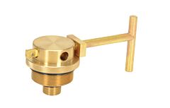 Vestil Bld-80 Brass Drum Lock Padlock Hole 5/16 In.