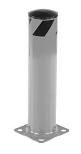 Vestil Bol-24-5.5-Sl Steel Pipe Safety Bollard 36" X 5-1/2" Silver