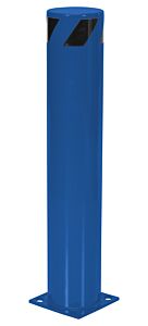 Vestil Bol-36-6.5-Bu Steel Pipe Safety Bollard 36" X 6-1/2" Blue