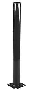 Vestil Bol-48-5.5-Bk Steel Pipe Safety Bollard 48" X 5-1/2", Black