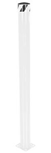 Vestil Bol-72-5.5-Wt Steel Pipe Safety Bollard 72" X 5-1/2" White