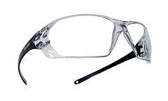 Bolle 40057 Prism Safety Glasses Black Frame Clear Lens