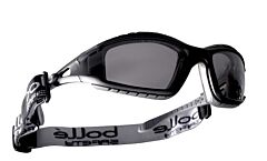 Bolle 40086 Tracker Safety Glass Black Frame.Smoke Anti-Fog Lens