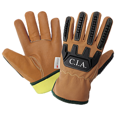 Global Glove Cia3800Int Impact, Oil, Water, And Cut Resistant Insulated Gloves, Cut Level A5, Size Large