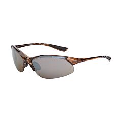 Radians 15117 Safety Glasses, Cobra, Hd Brown Flash Mirror Lens, Crystal Brown Frame
