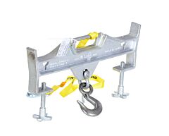 Vestil D-Fork-4-Rl Steel Double Rigid Hoist Optioning Hook 2 In X 23-3/16 In X 13-1/32 In 4000 Lb. Capacity, Silver